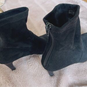 Black Suede Ankle Boots